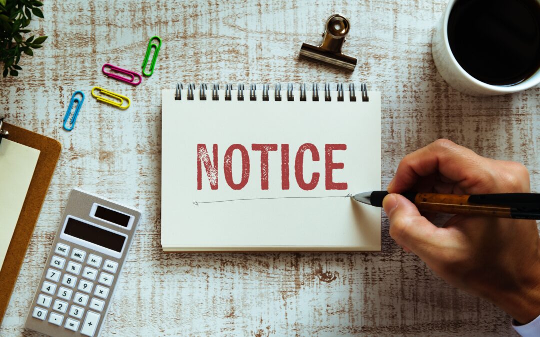 Notice to Members